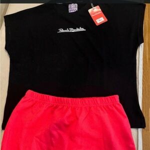 Italian Top and Shorts Set